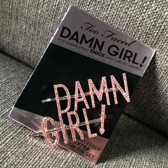 Too Faced Damn Girl! Rhinestone Hair Pins - Picture 13 of 15
